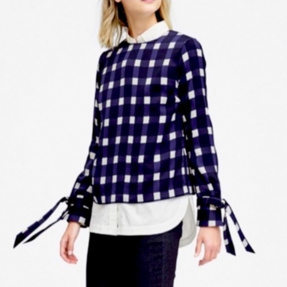 Banana Republic Gingham Blouse
